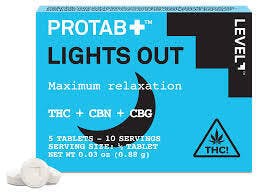 LEVEL - PROTAB THC (2) Tablets - Lights Out