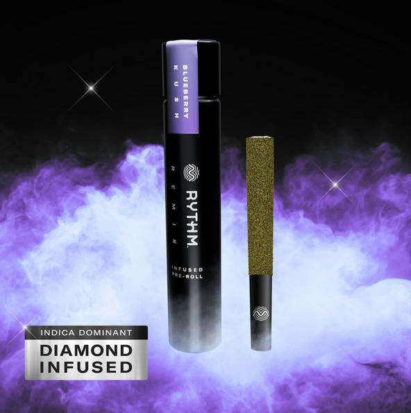 Rythm - Premium Diamond Infused Preroll - Blueberry Kush