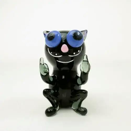 Cheech - Black Cat Attack Hand Pipe - 3.5"