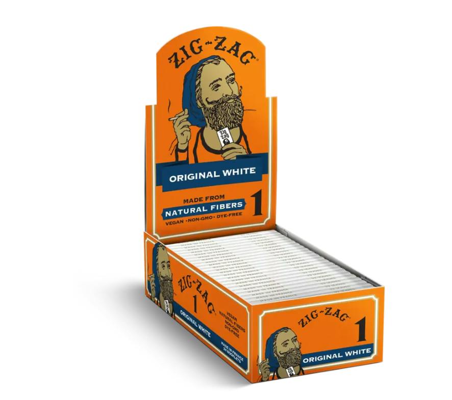 Zig Zag Original White 1 1/4 Naturals