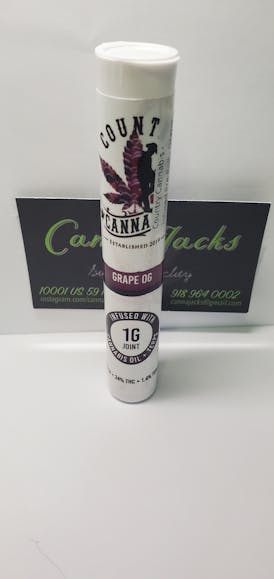 Country Cannabis - Infused Pre-Roll - Grape Og - 1g {$8 OTD}