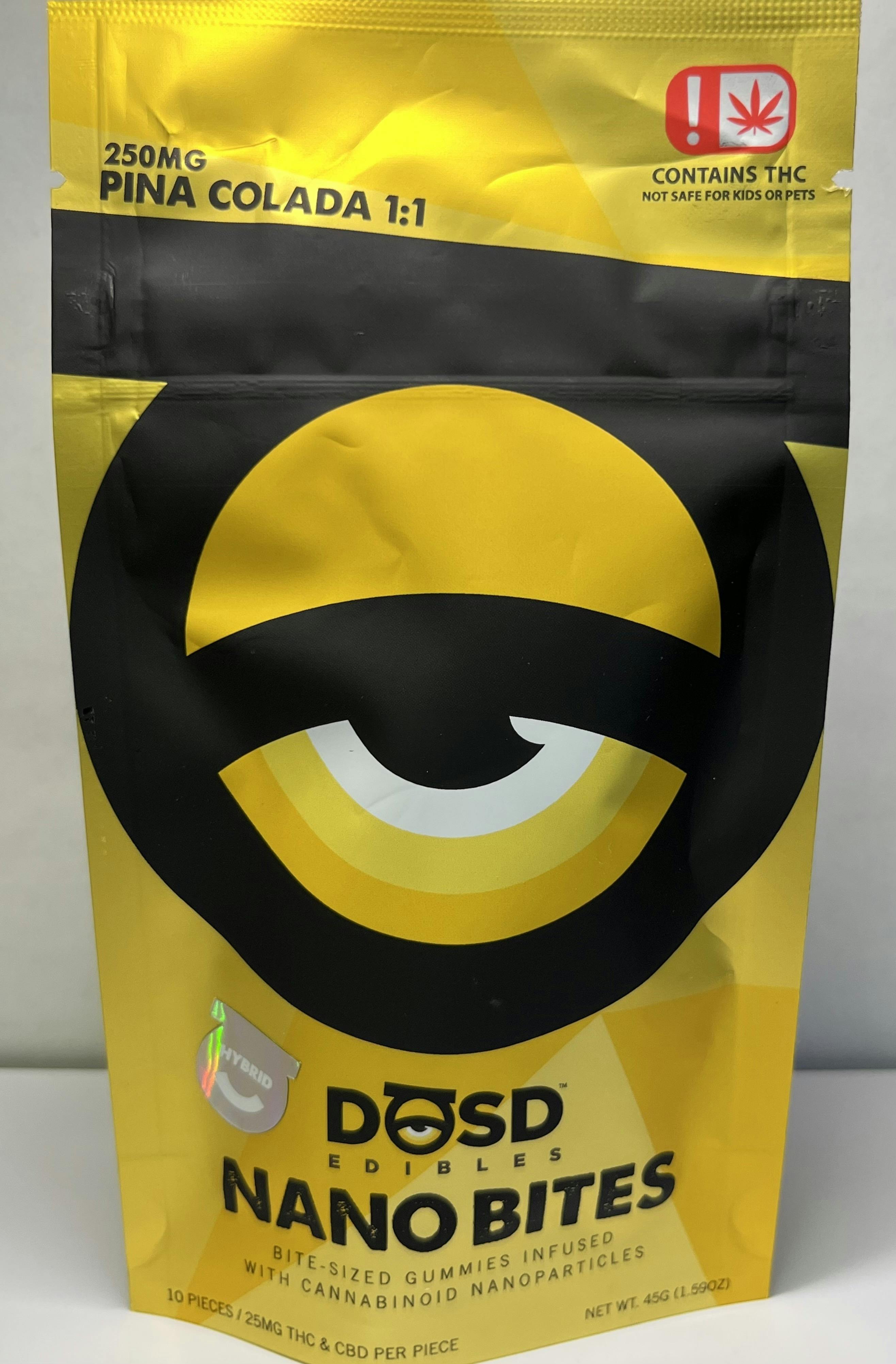 DOSD - Pina Colada Indica (CBD:THC) - $12 {OTD}