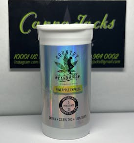 Country Cannabis - Mini's - 2g - Pineapple Express {$16 OTD}