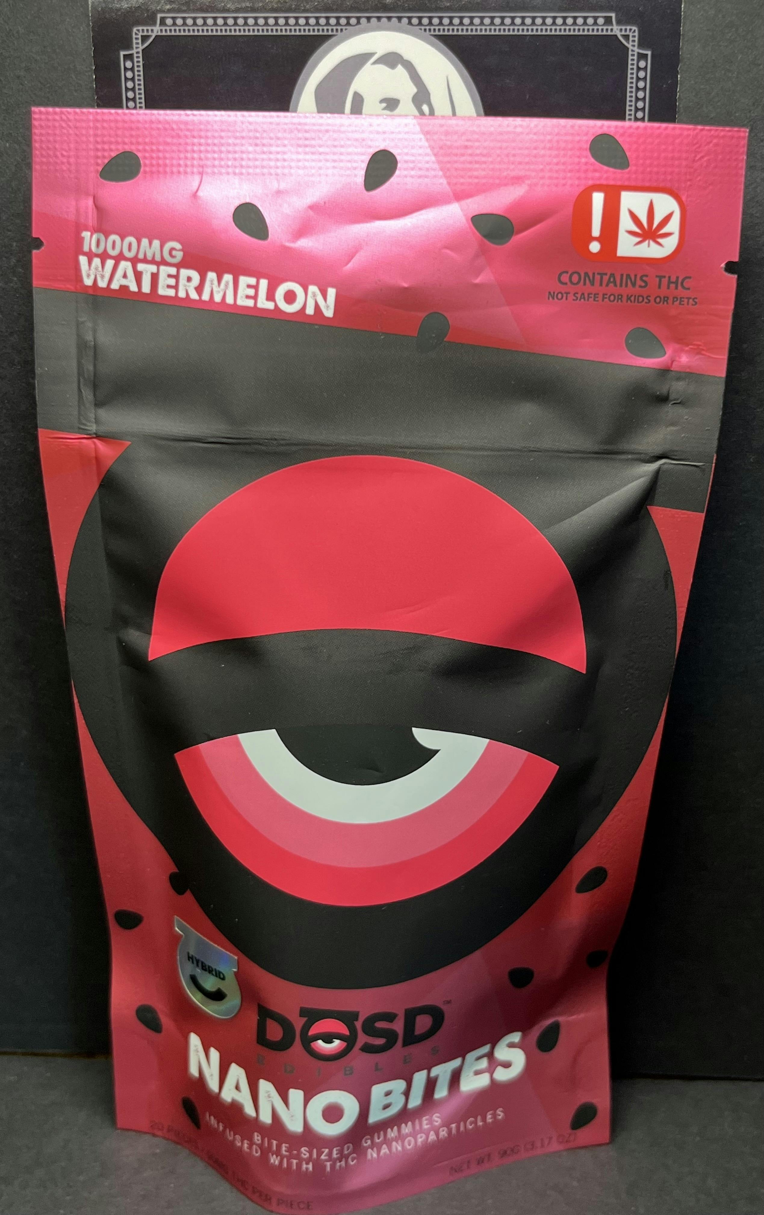 DOSD - Watermelon Hybrid 1000mg {$25 OTD}