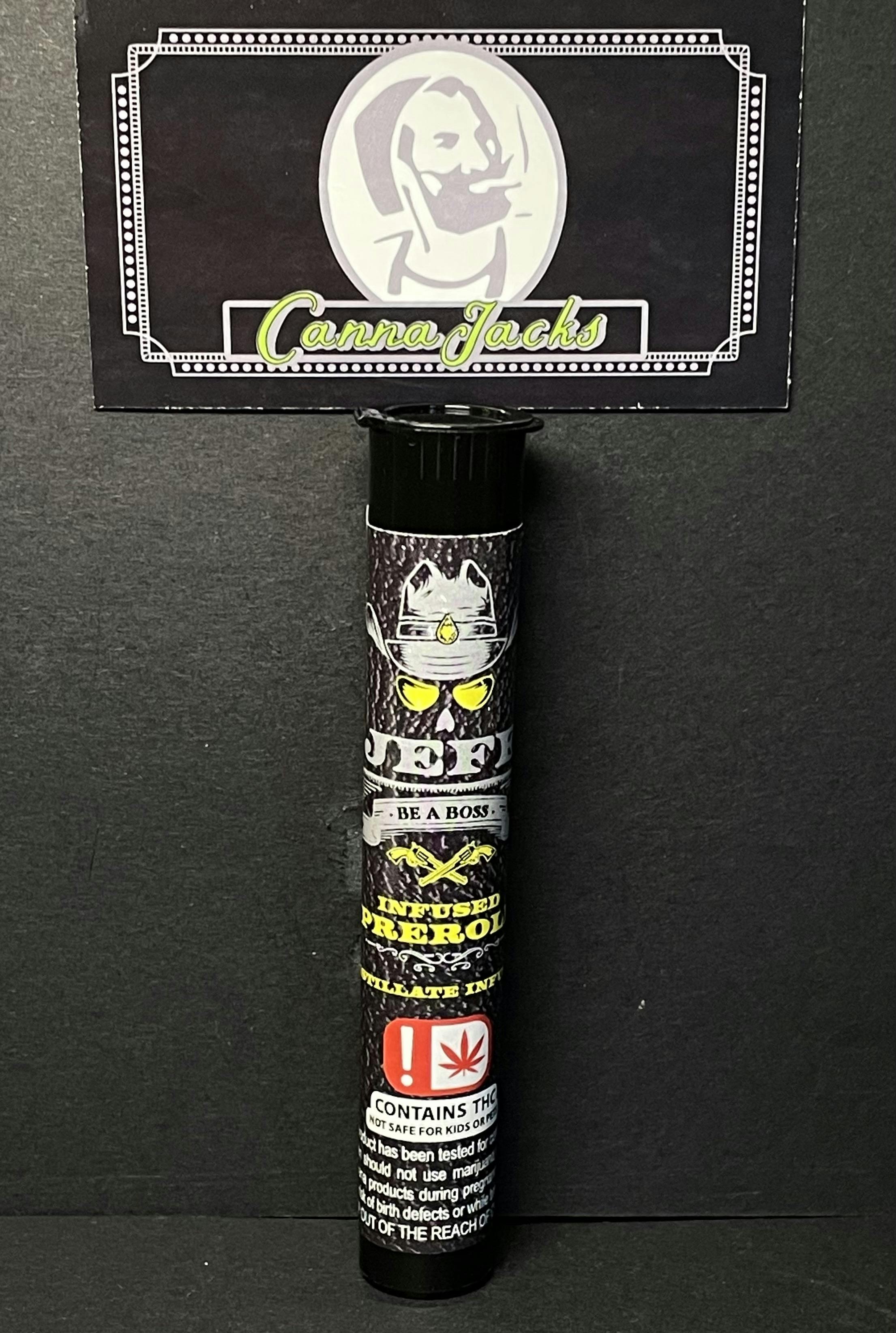 Distillate & Kief Infused Preroll - Oreoz (infused with Kamikaze) - 1g $12 {OTD}
