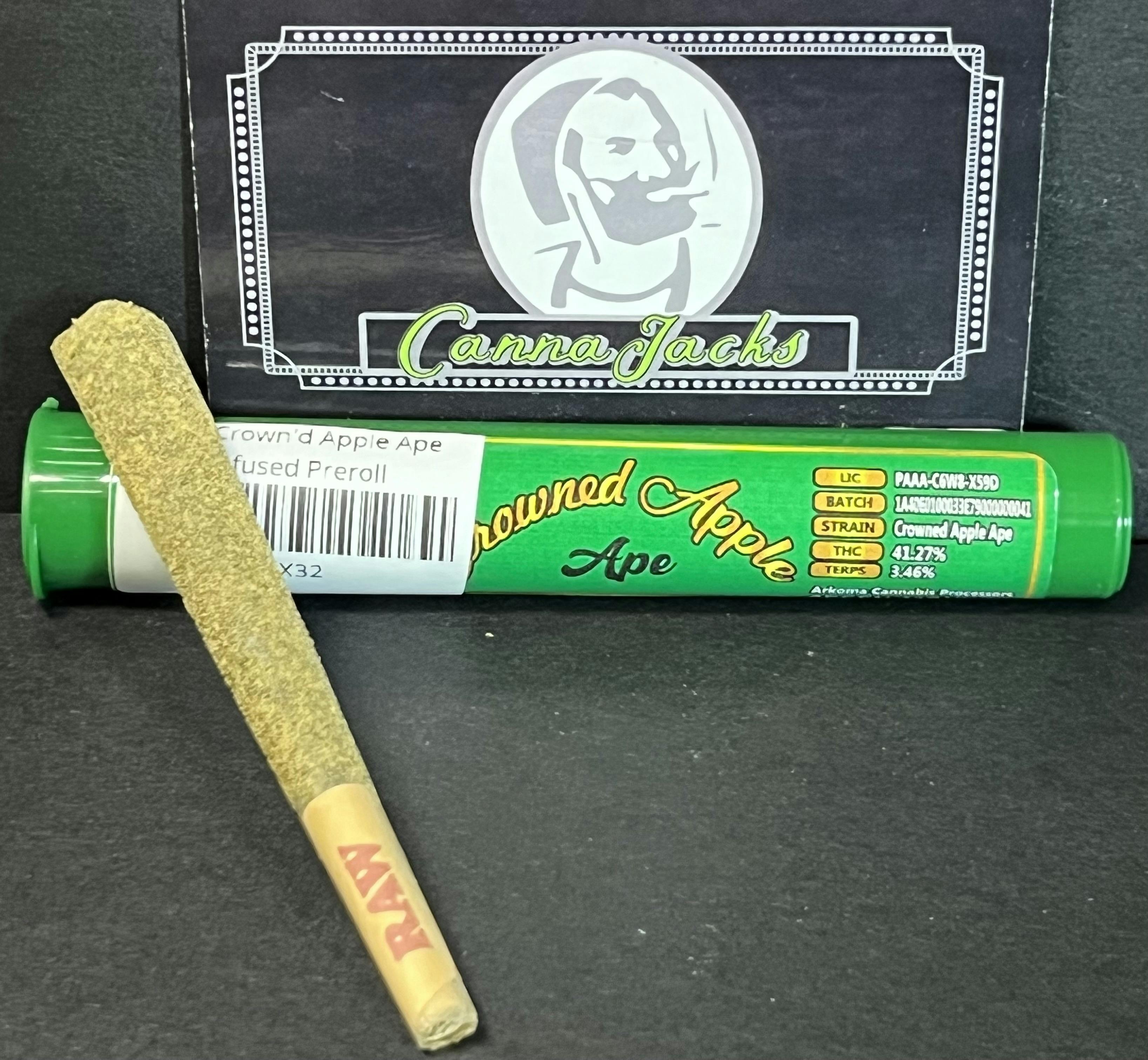 Crown'd Apple Ape Infused Preroll $7 {OTD}