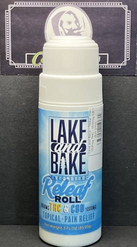 Lake and Bake - Releaf Roll - 1000mg THC : 1000mg CBD {$21 OTD}