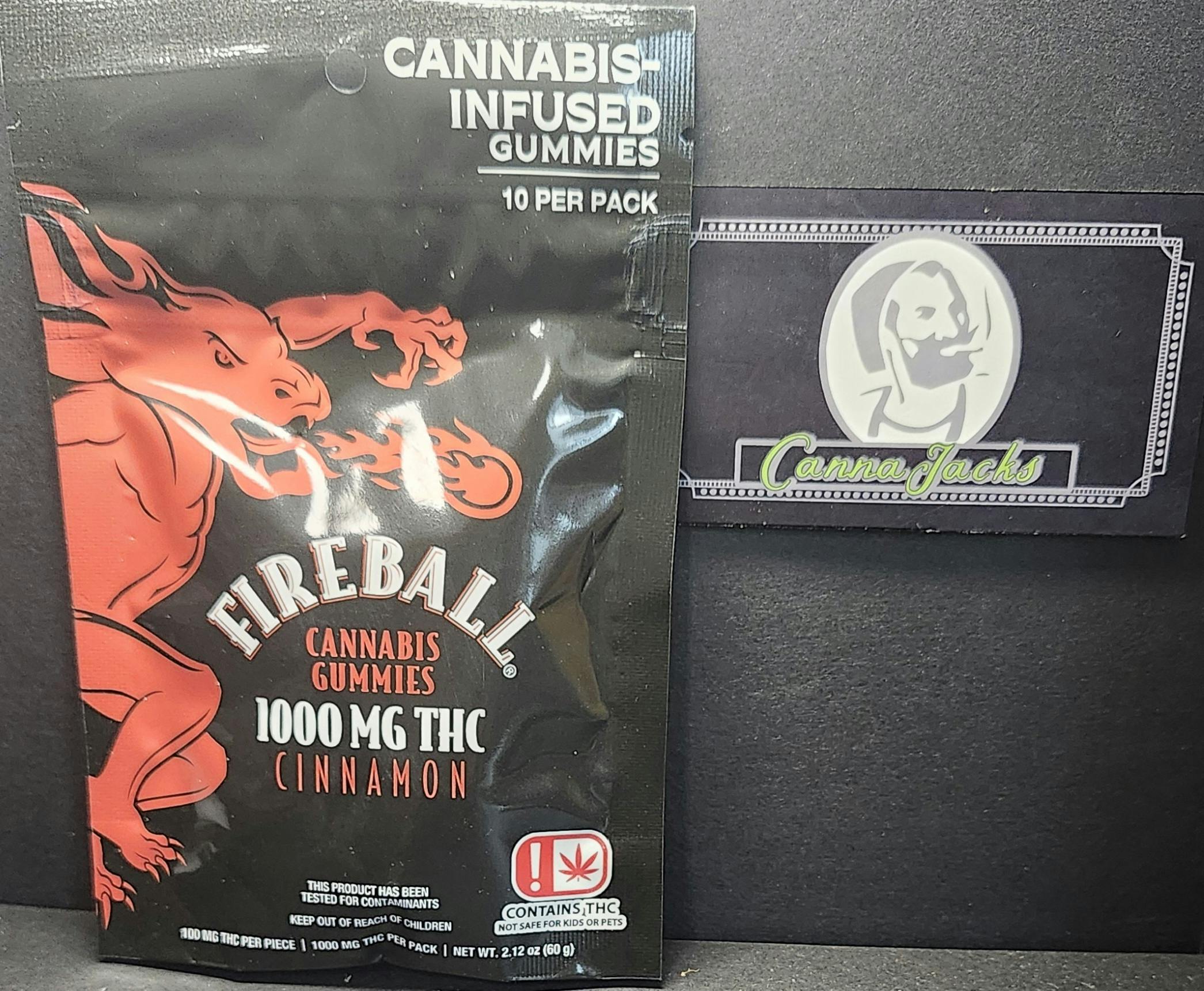 Fireball Sweet Fruit Chews| THC | 1000mg | Fireball $33 {OTD}