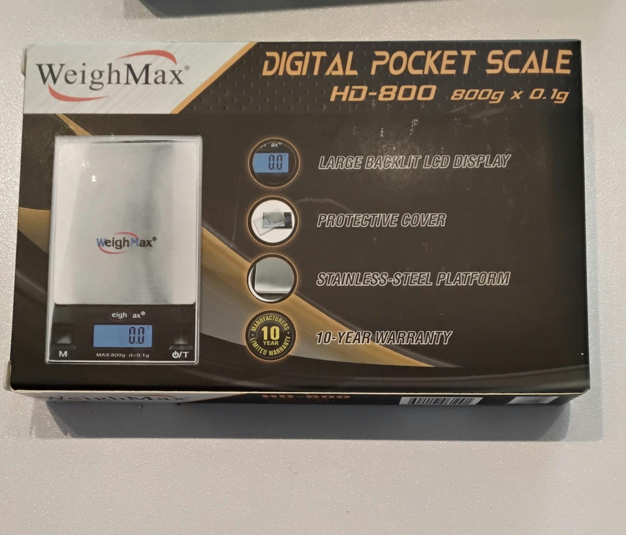 Pocket Scale W-HD800