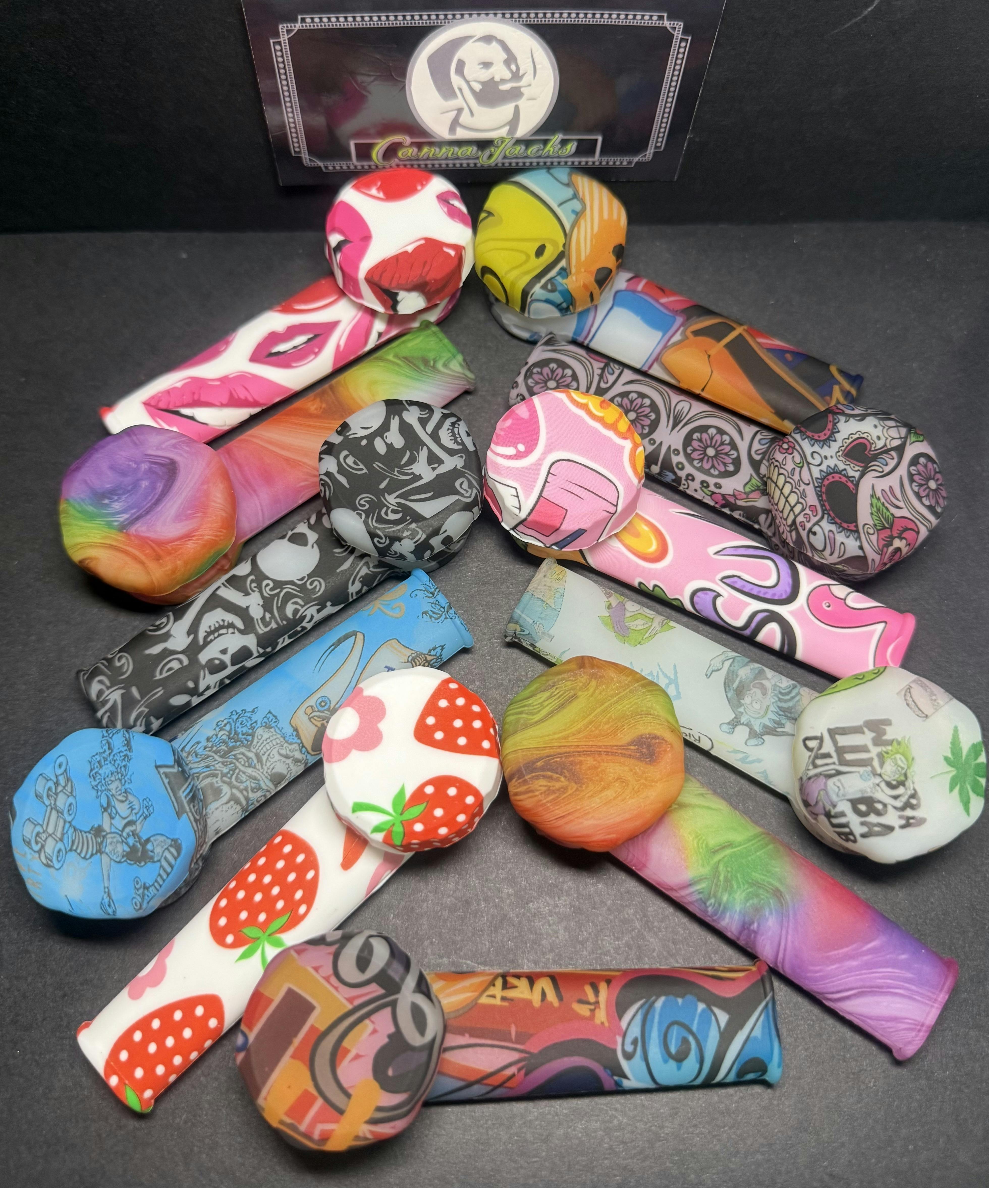 Silicone Cap Pipes {$8 OTD}