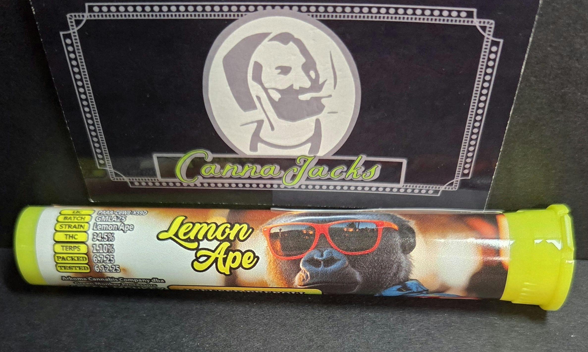 LemonApe Infused Preroll ($7 OTD)