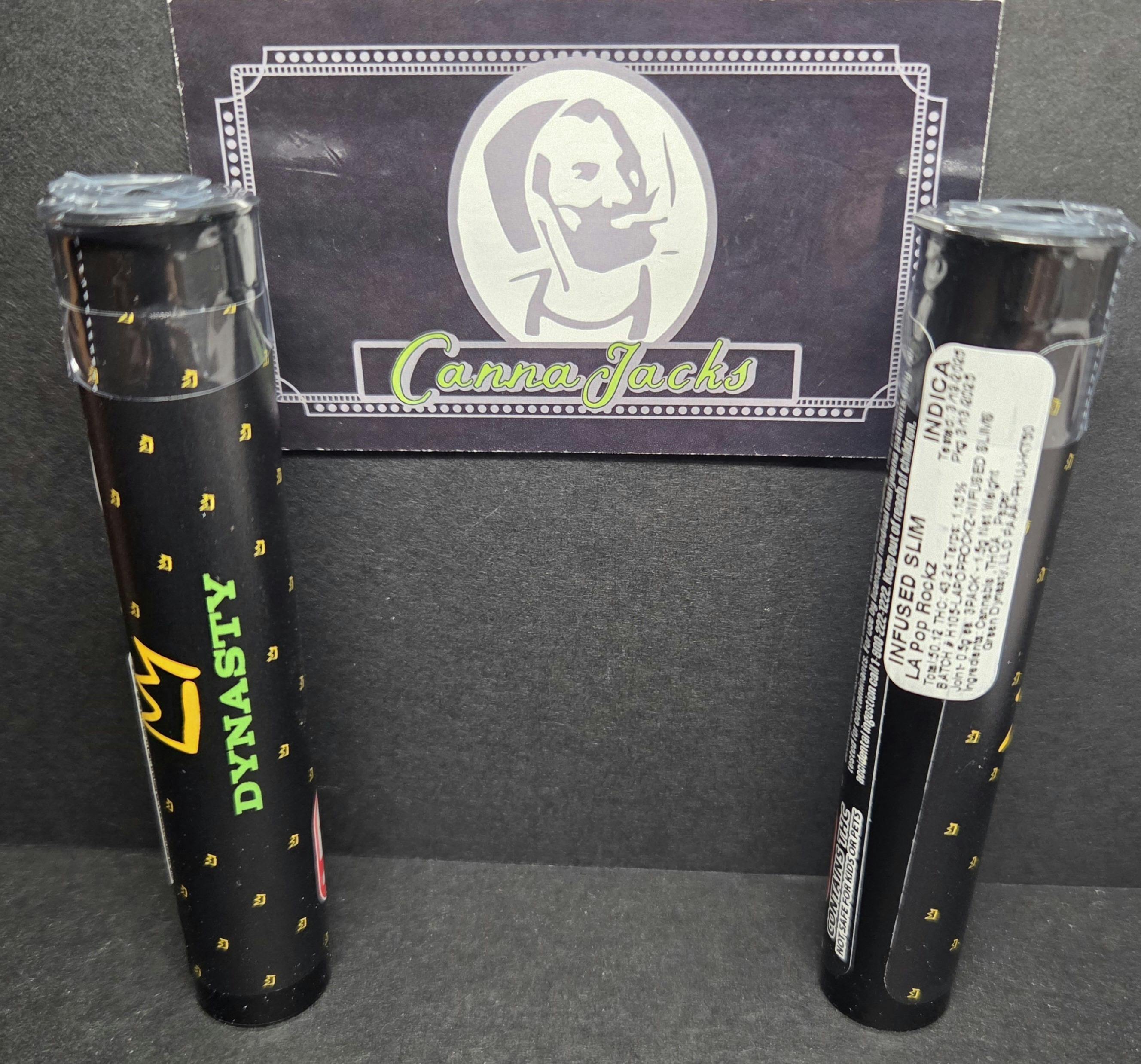 LA Pop Rockz | Infused Joints | 0.5g each | 3pk by Green Dynasty