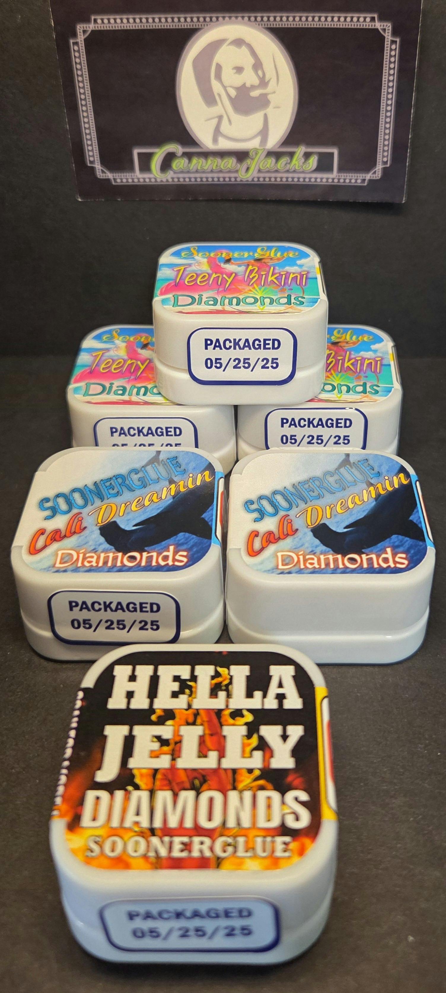 Sooner Glue 1g Extract Diamonds $33 {OTD}
