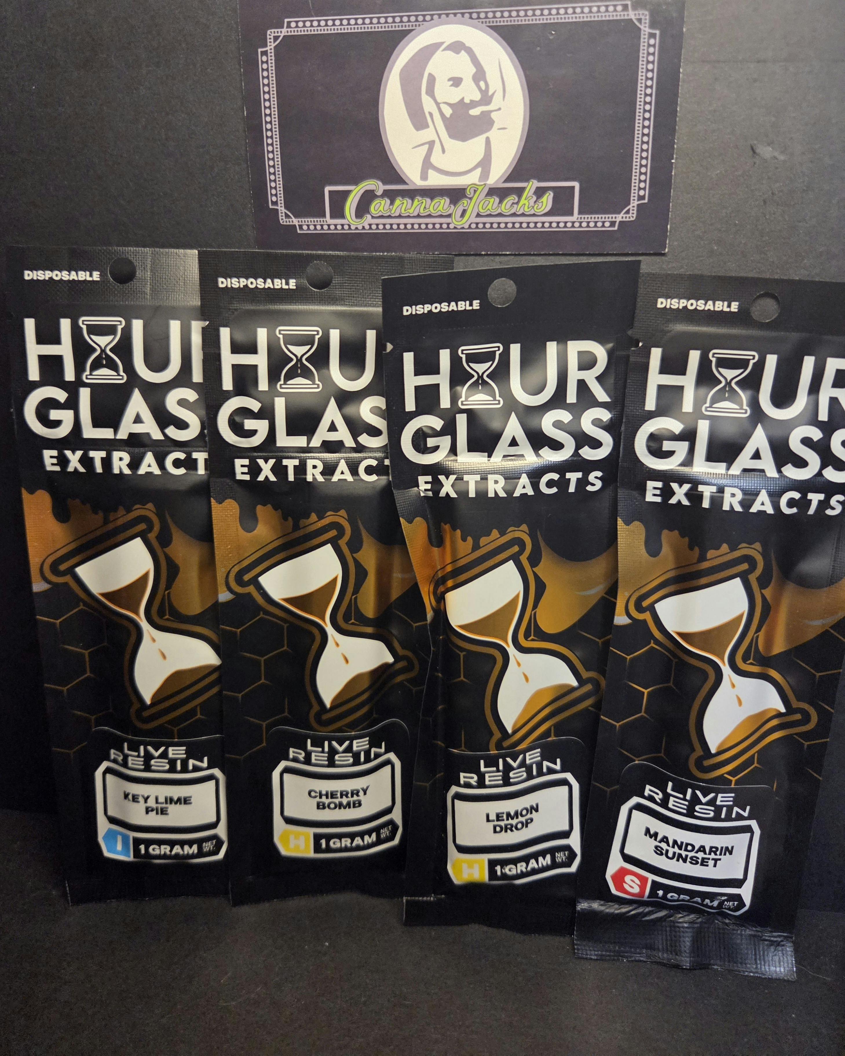Hourglass -1G- Live Resin Disposable Vape - $20