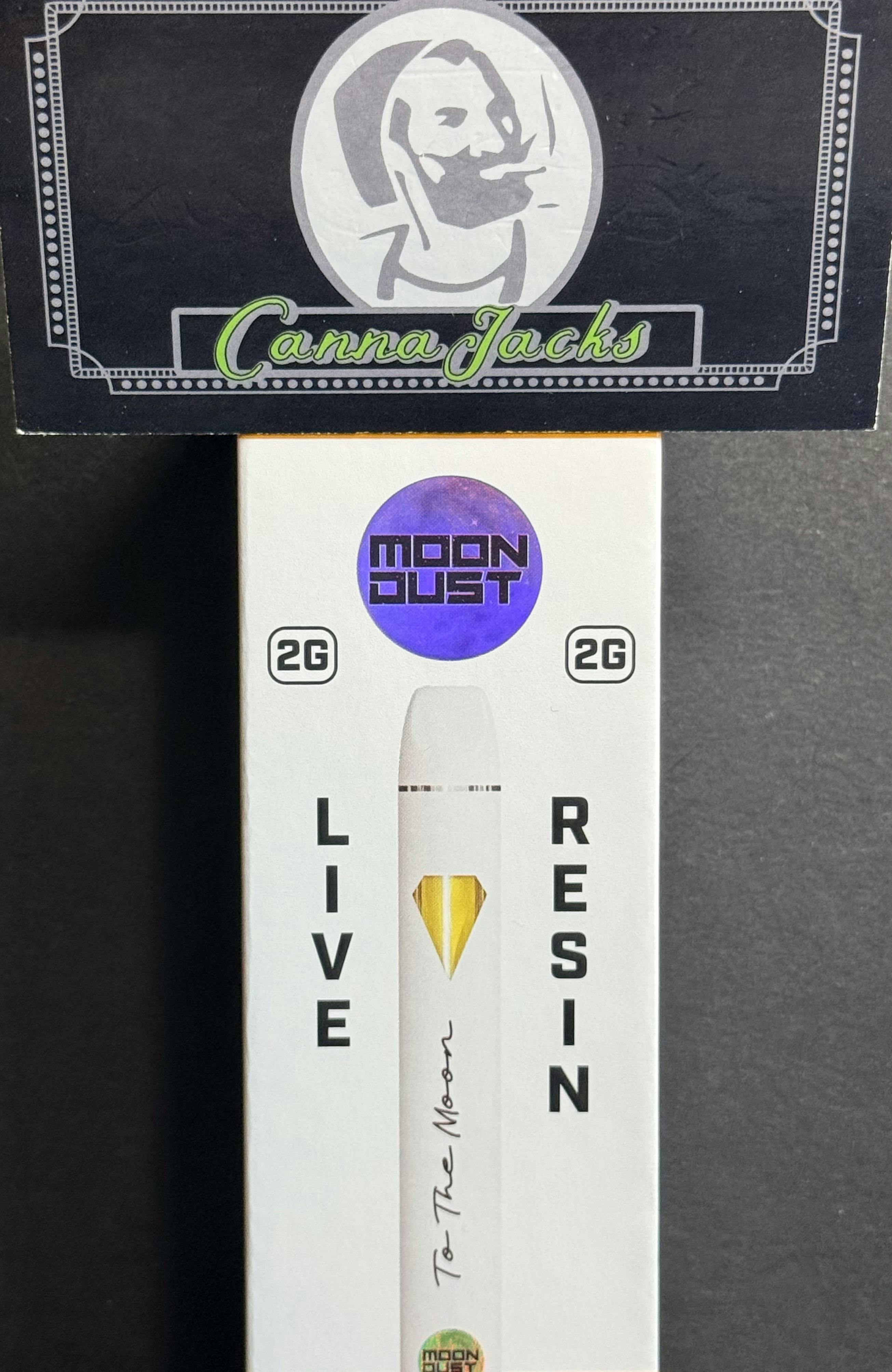 Moon Dust - 2G Live Resin Disposable - $31 {OTD}