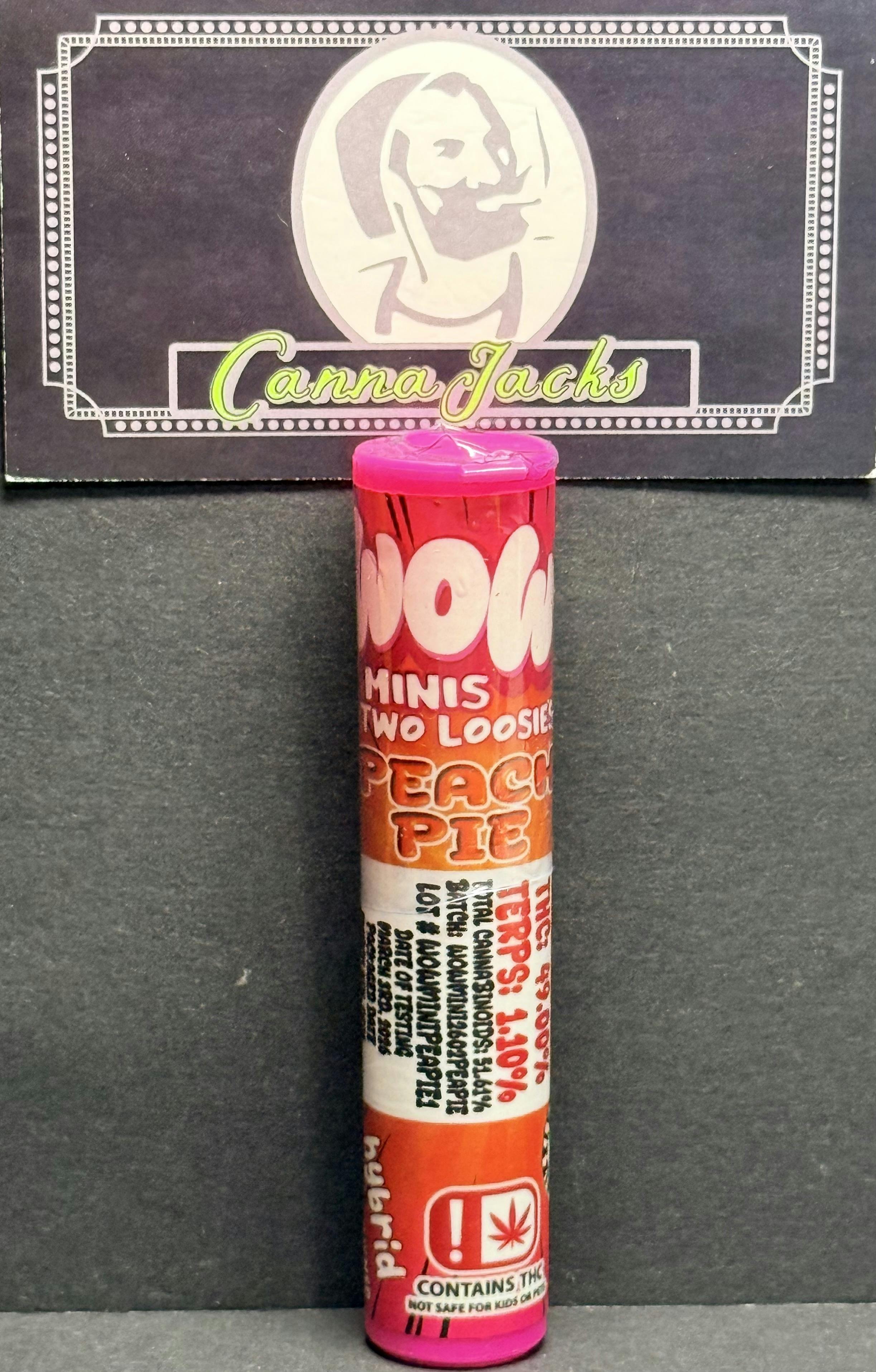 WOW | Two Loosies | 0.7G | Peach Pie | (H)) $9 {OTD}