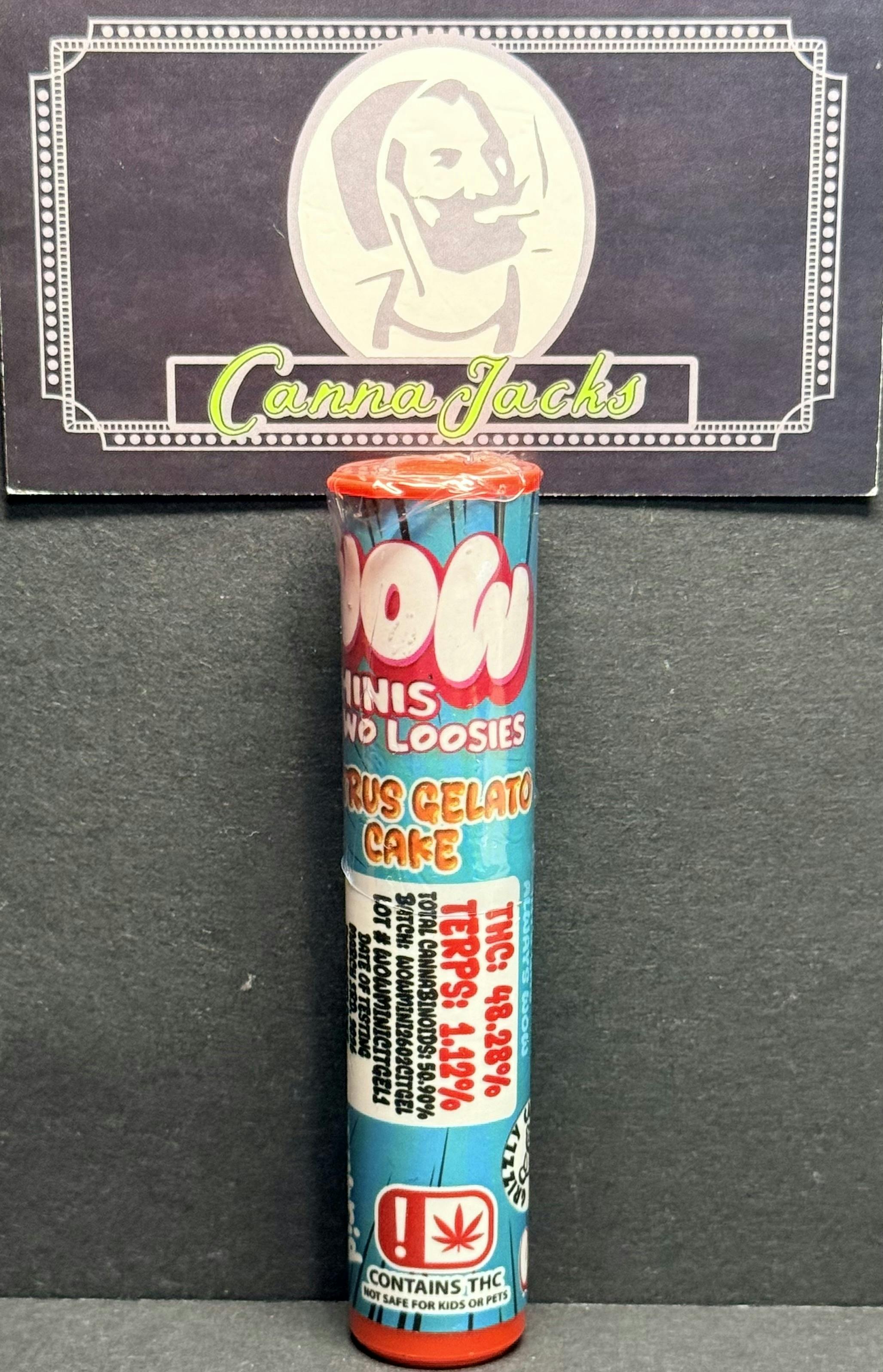 WOW | Two Loosies | 0.7G | Citrus Gelato Cake | (H) $9 {OTD}