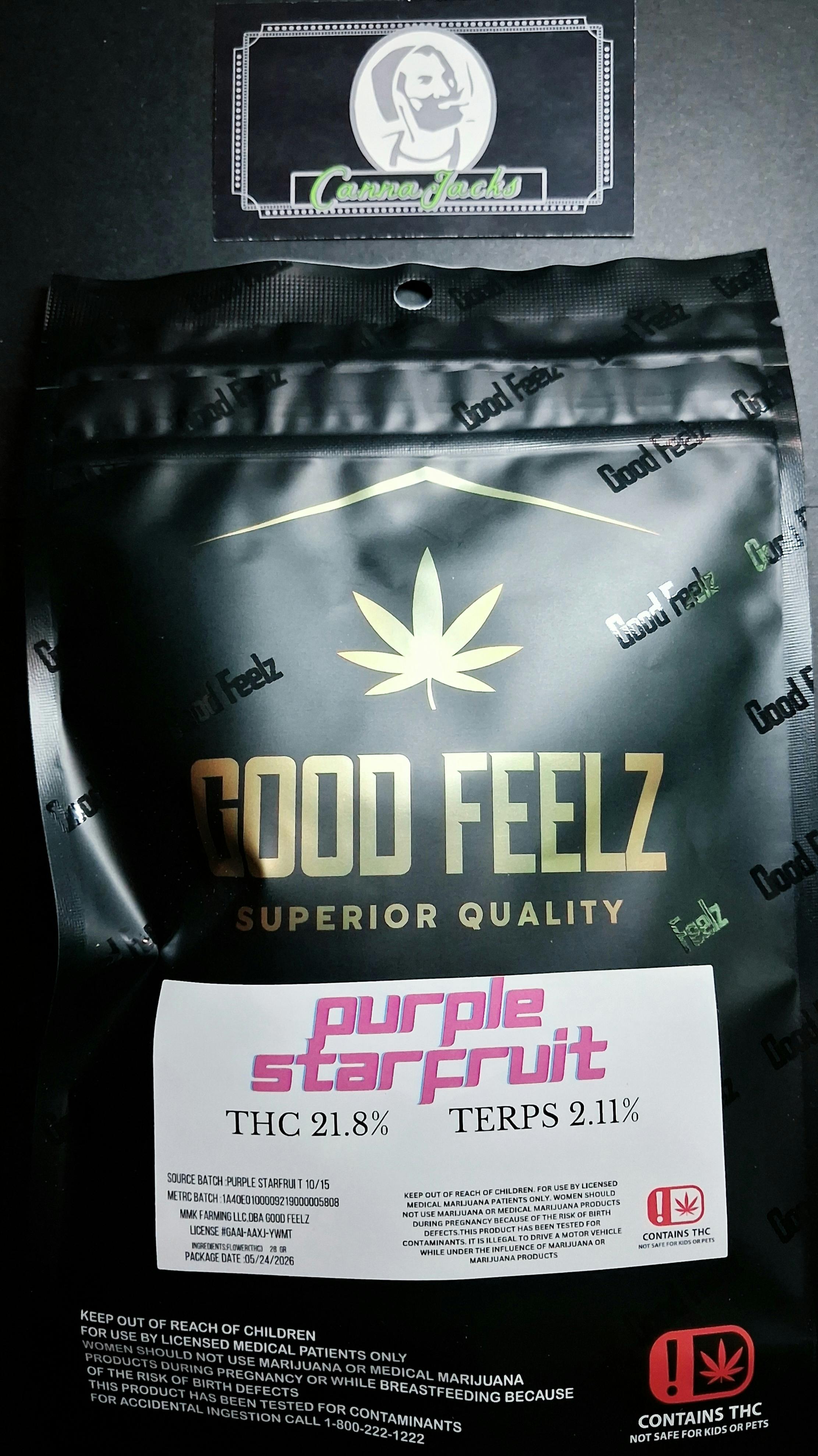 PURPLE STARFRUIT 28 GR ($70 OTD)
