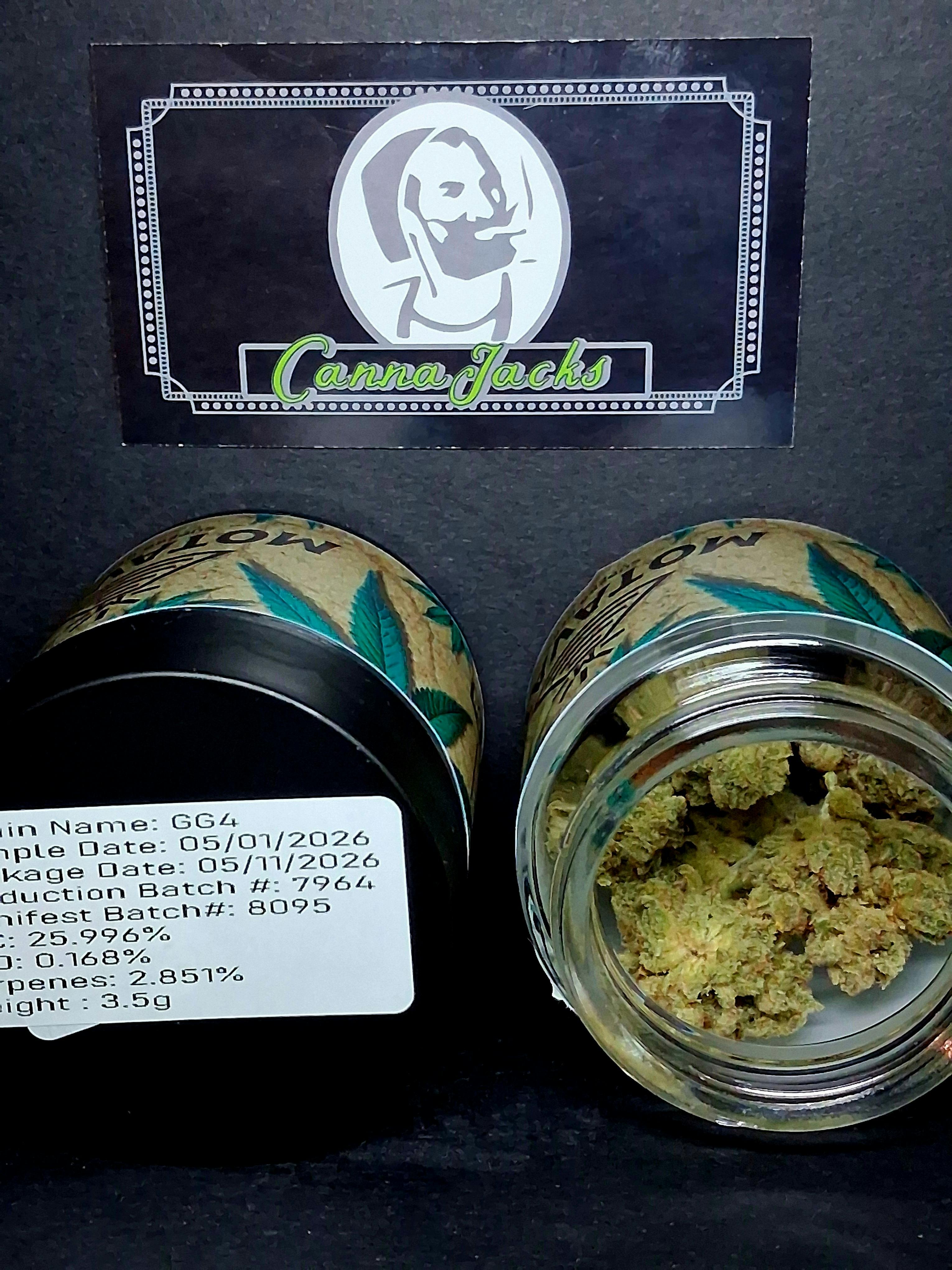 GG4 3.5 Grams ($40 OTD)