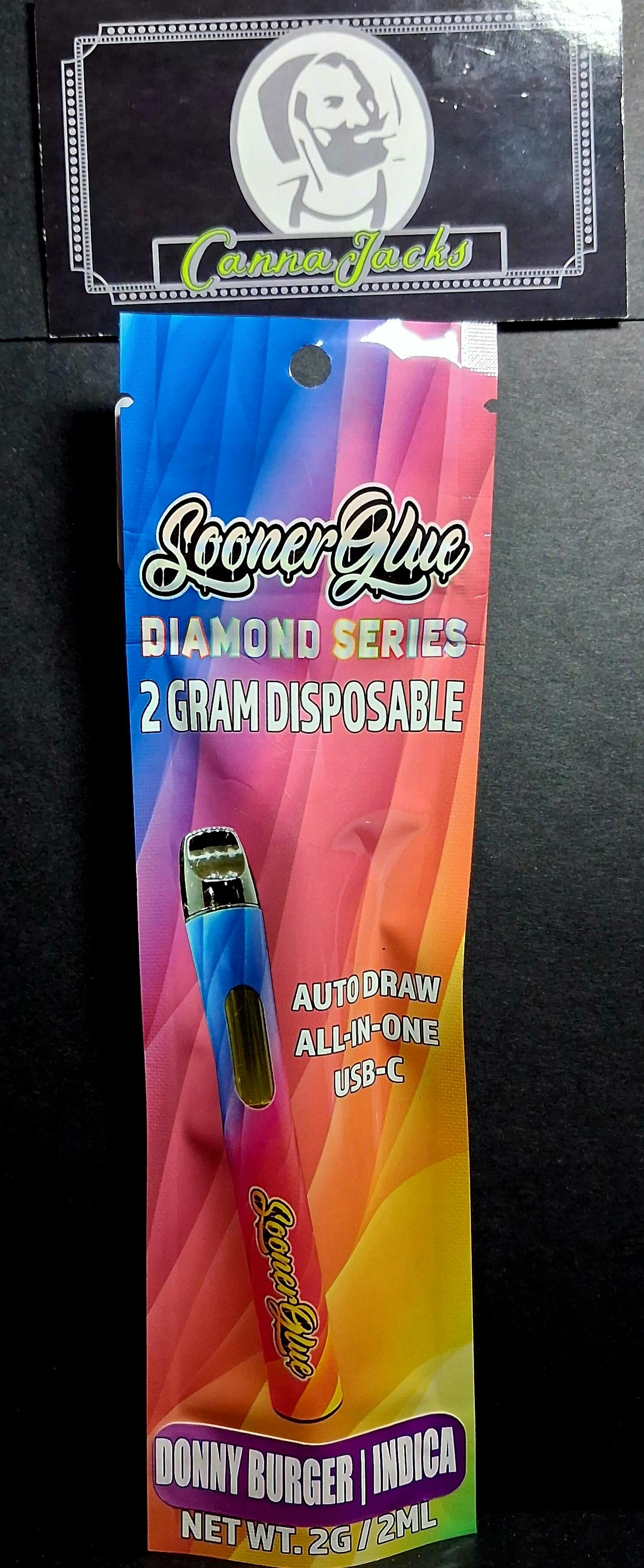 2g Diamond Series - Donny Burger | Indica ($23 OTD)