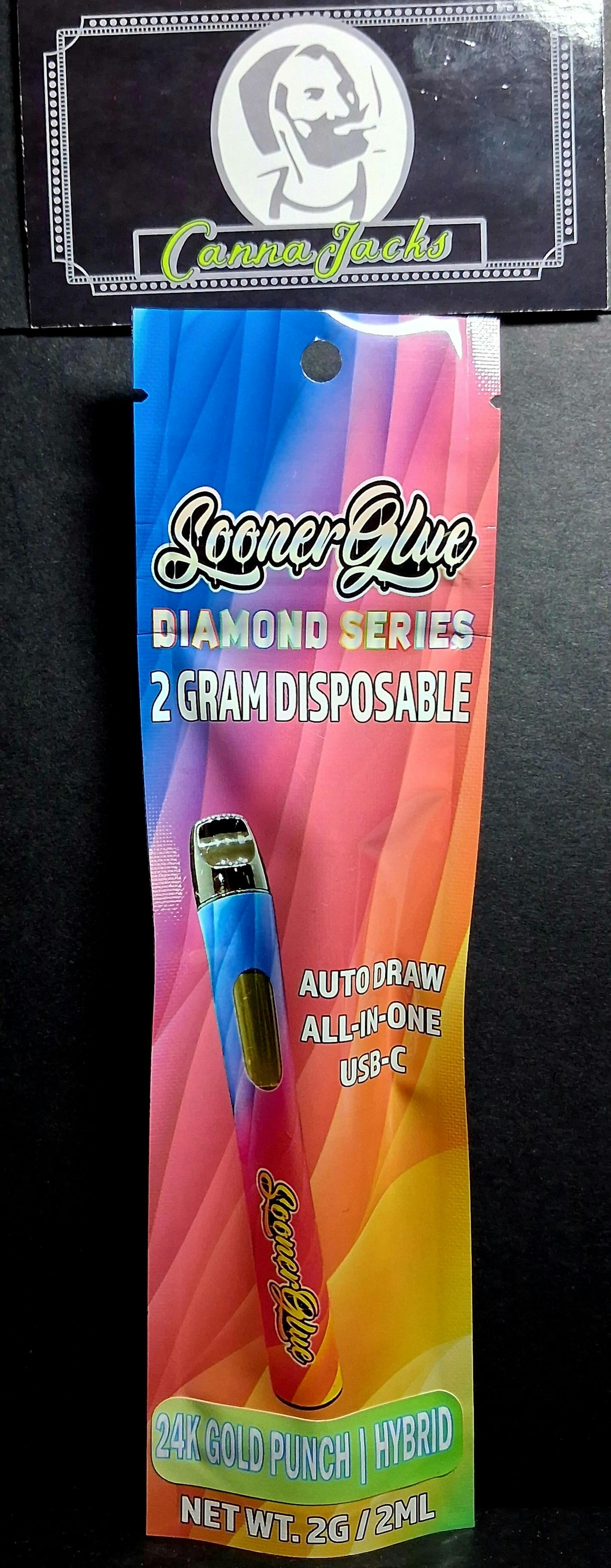 2g Diamond Series - 24K Gold Punch | Hybrid ($23 OTD)