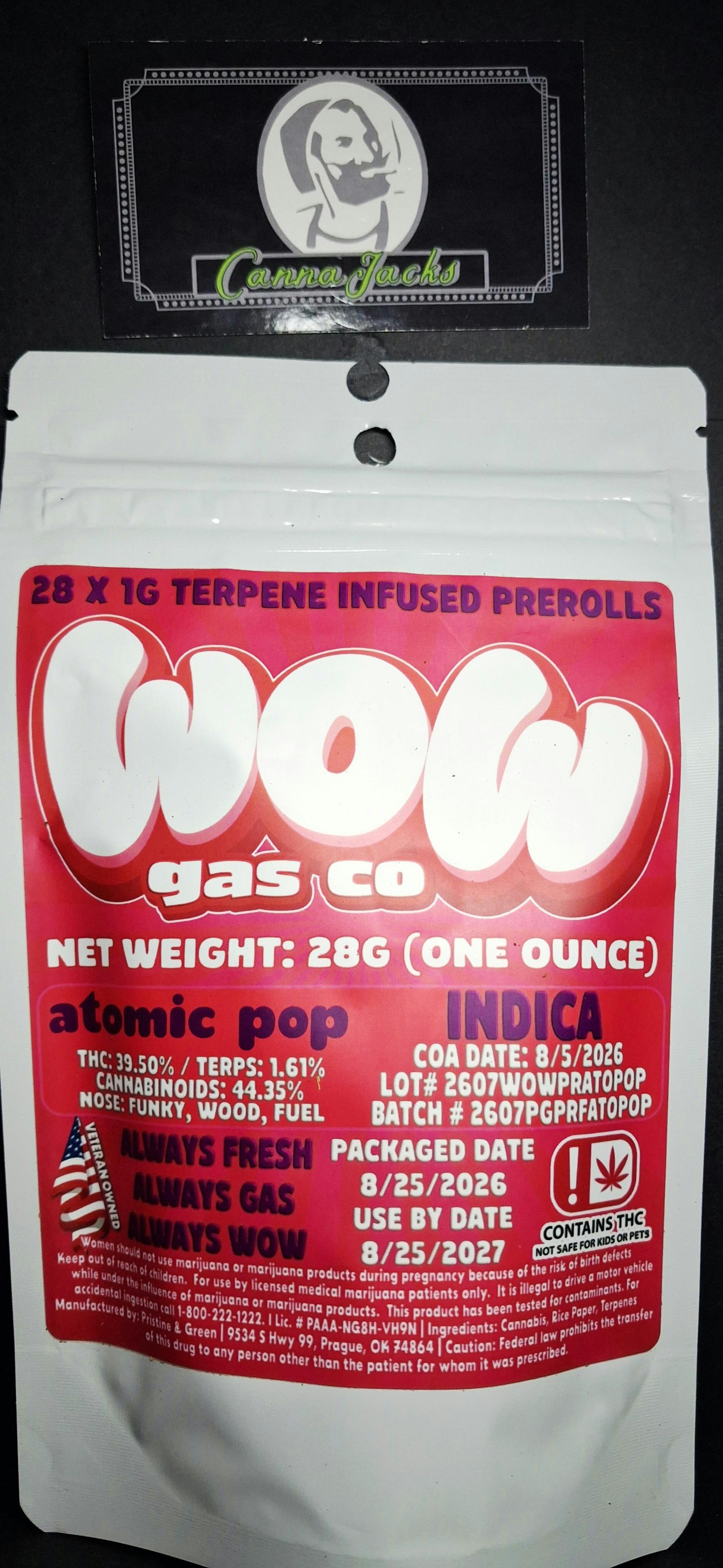 WOW | 28G | Atomic Pop $30 {OTD}