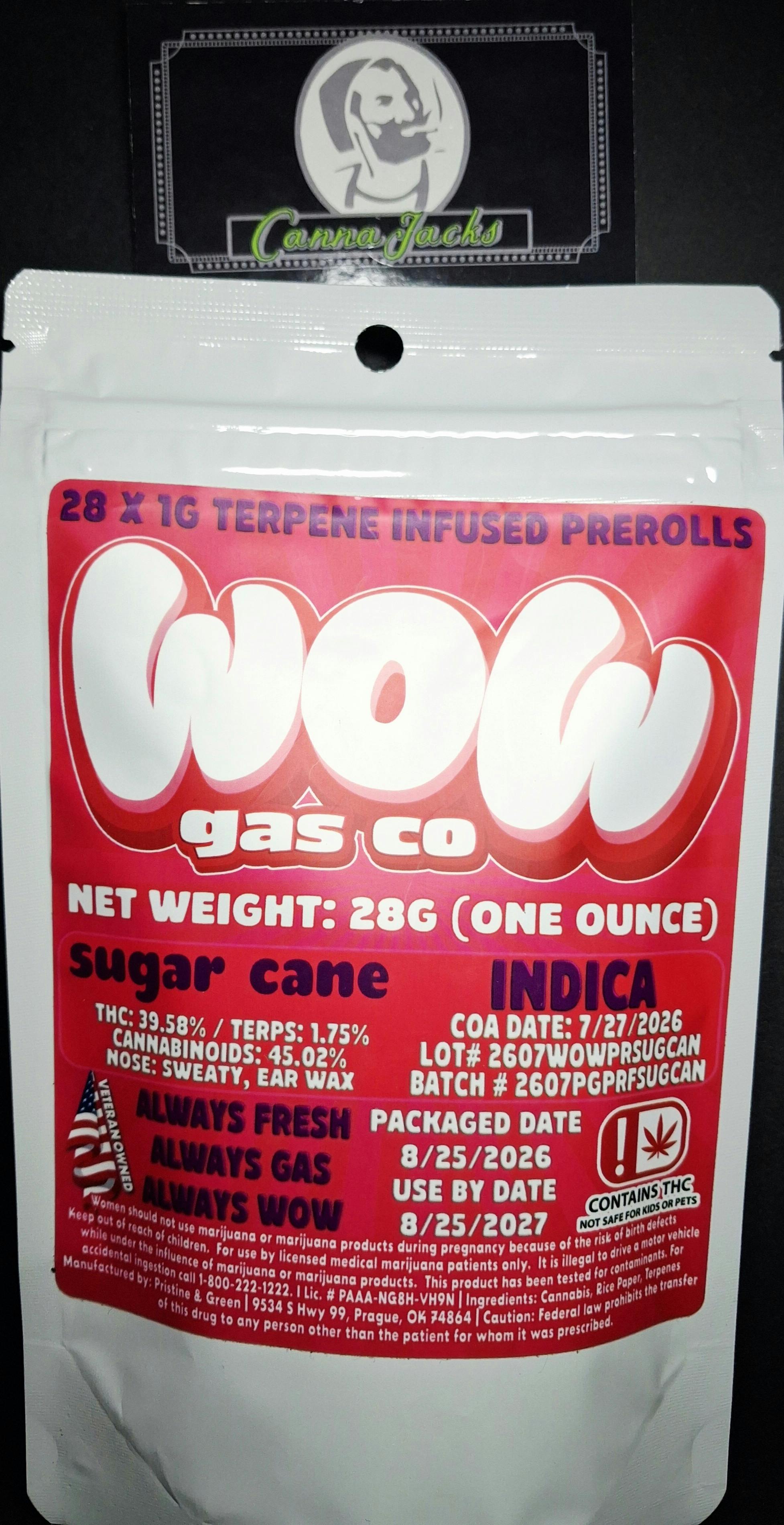 WOW | 28G | Sugar Cane $30 {OTD}