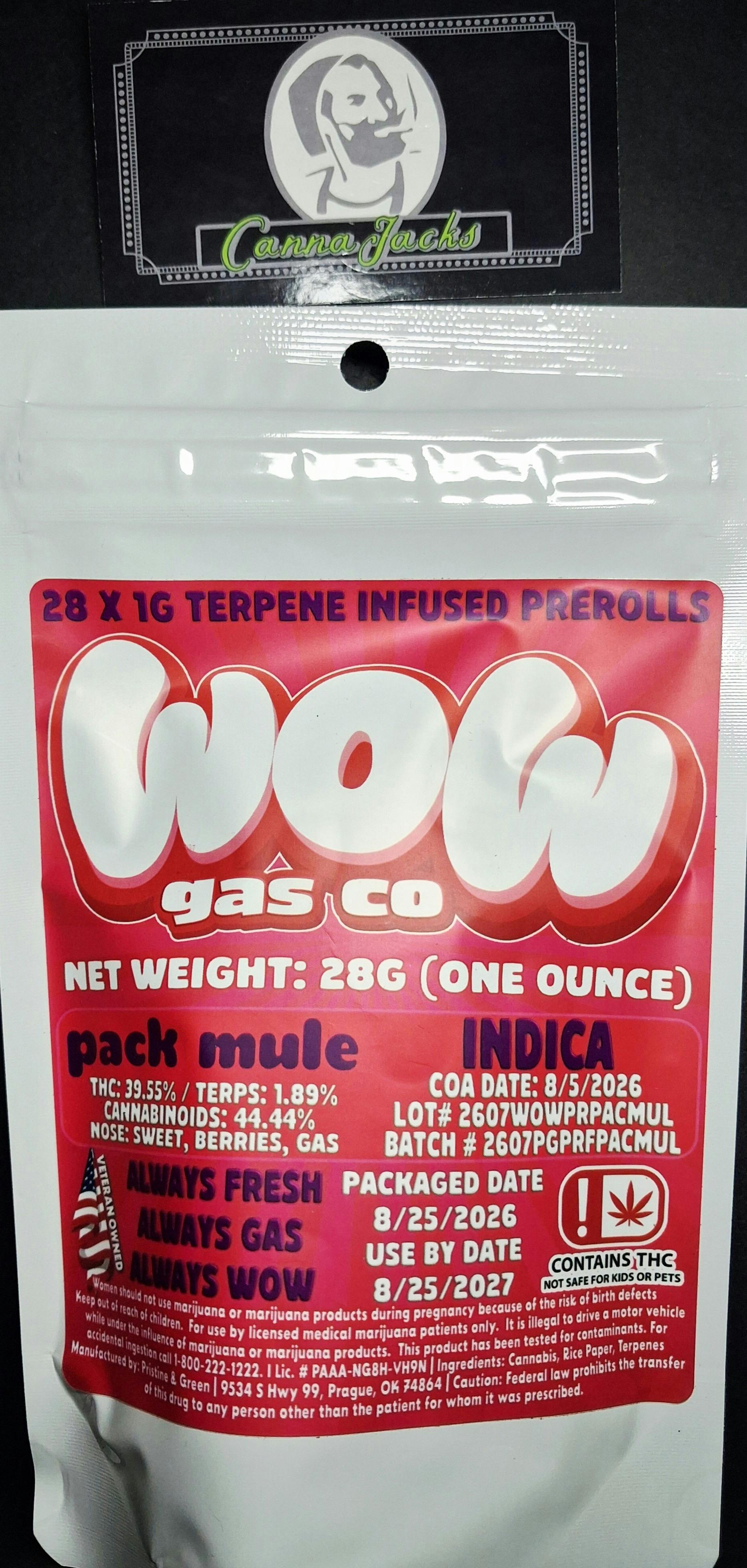 WOW | 28G | Pack Mule $30 {OTD}