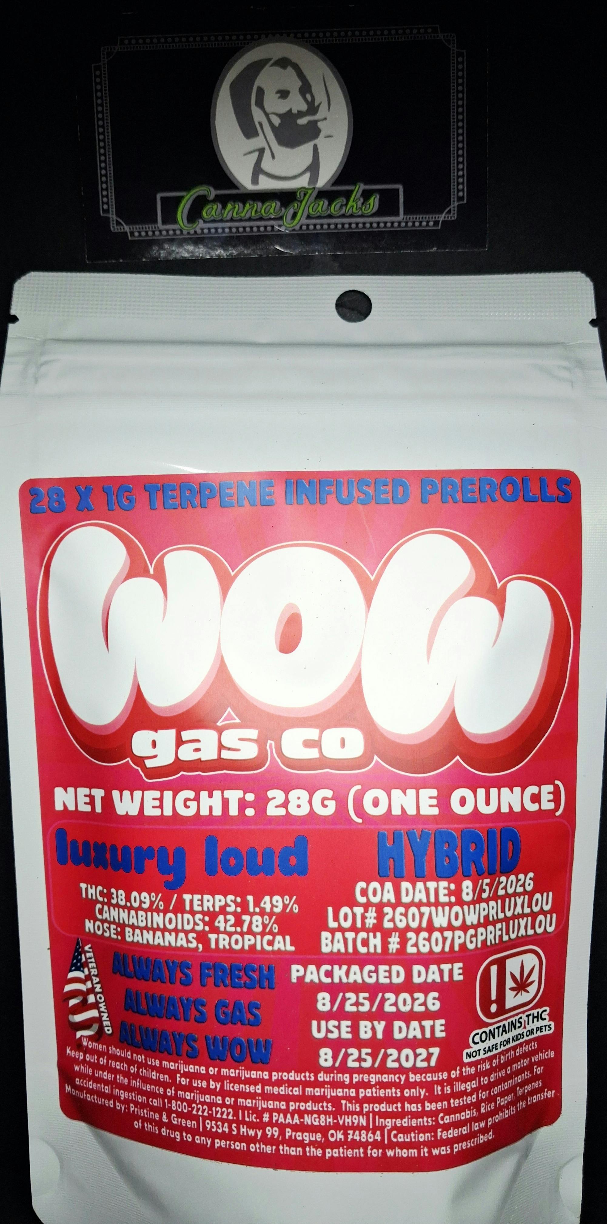 WOW | 28G | Luxury Loud $30 {OTD}