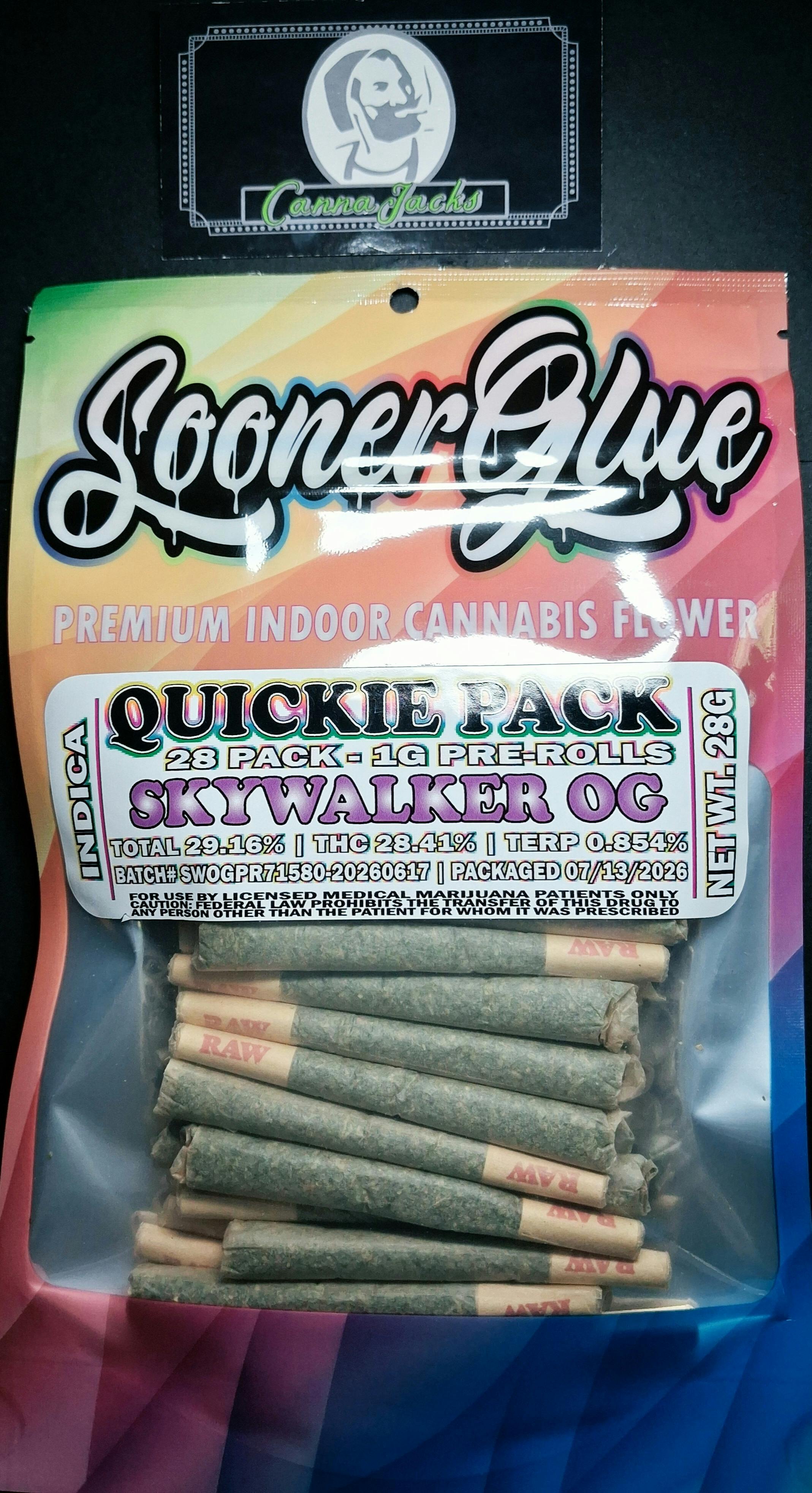SoonerGlue - 28pk Skywalker OG | Indica ($35 OTD)