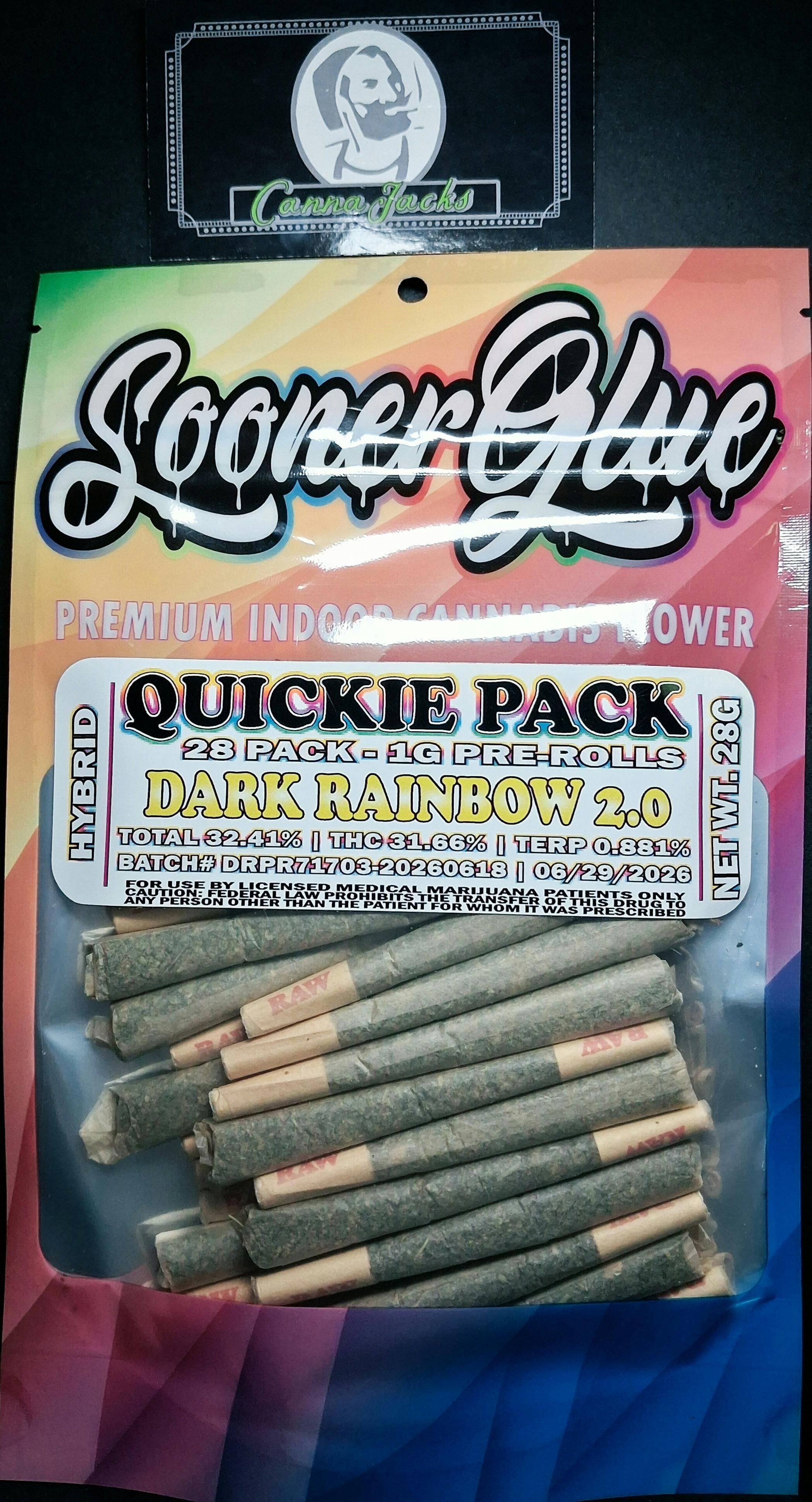 Sooner Glue - 28pk Dark Rainbow 2.0 | Hybrid ($35 OTD)