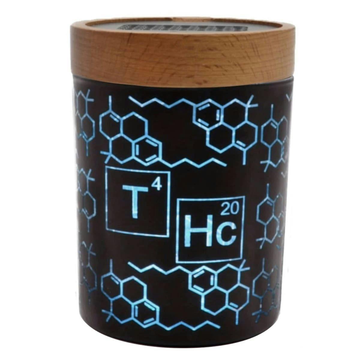 Blue THC Elemental SmartStash Jar by V Syndicate - Large