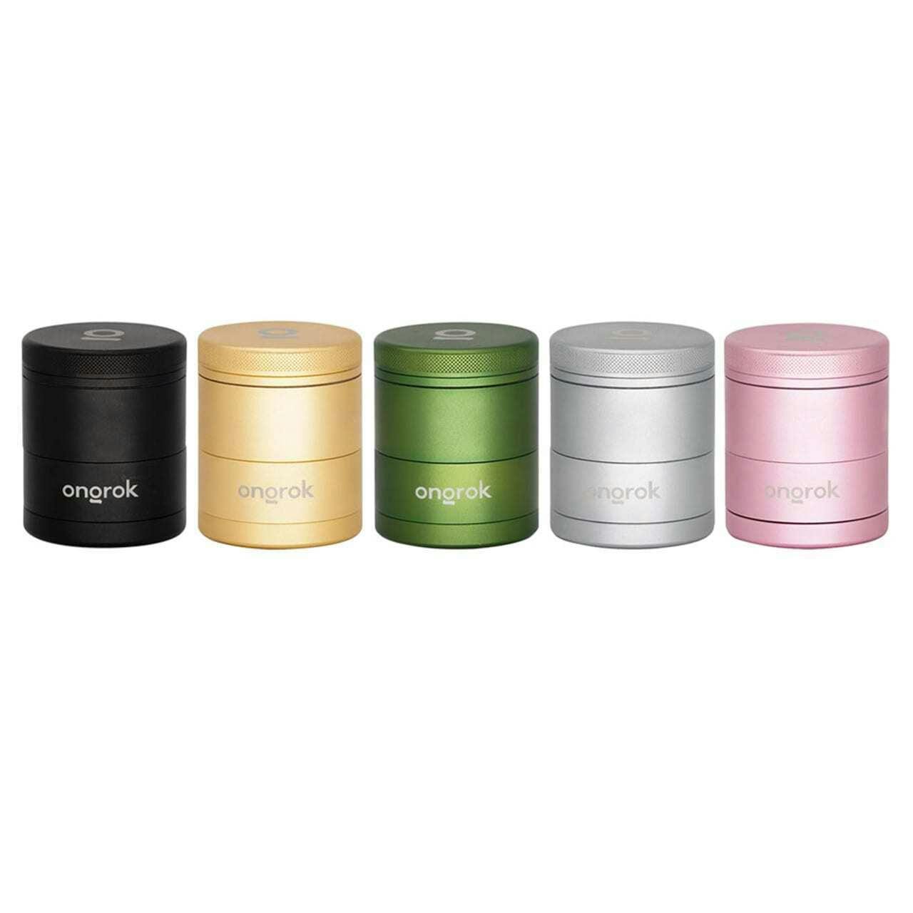 Gun Metal - 4 Piece EZ Grinder By Ongrok