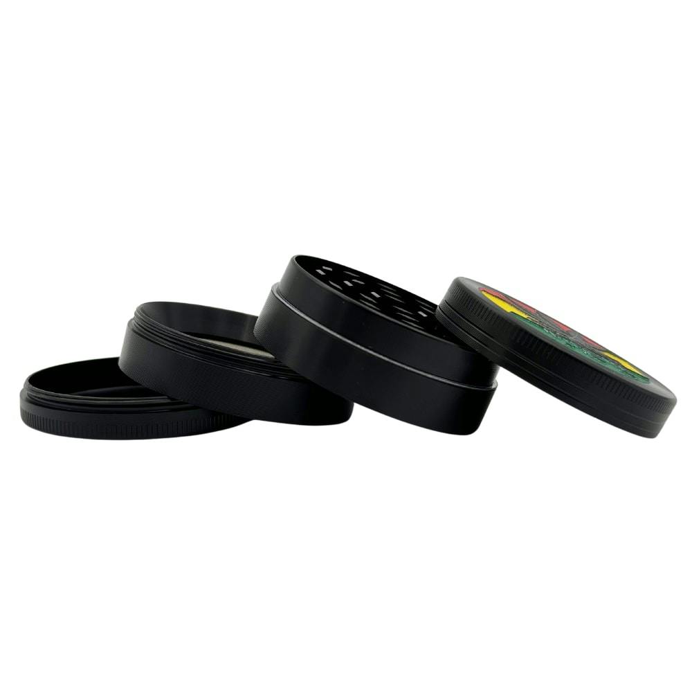 Arsenal Rasta Tri-Leaf 52mm 4-Pc Grinder