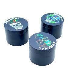 Arsenal Skull print Grinder 4 Piece