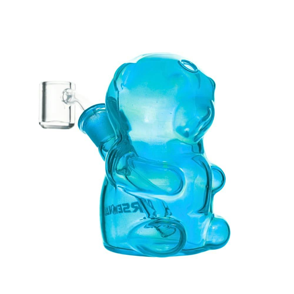 5" 5mm Arsenal Happy Bear Dab Rig - BLUE