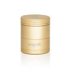 LARGE Gold - 5 Piece Storage Grinder By Ongrok