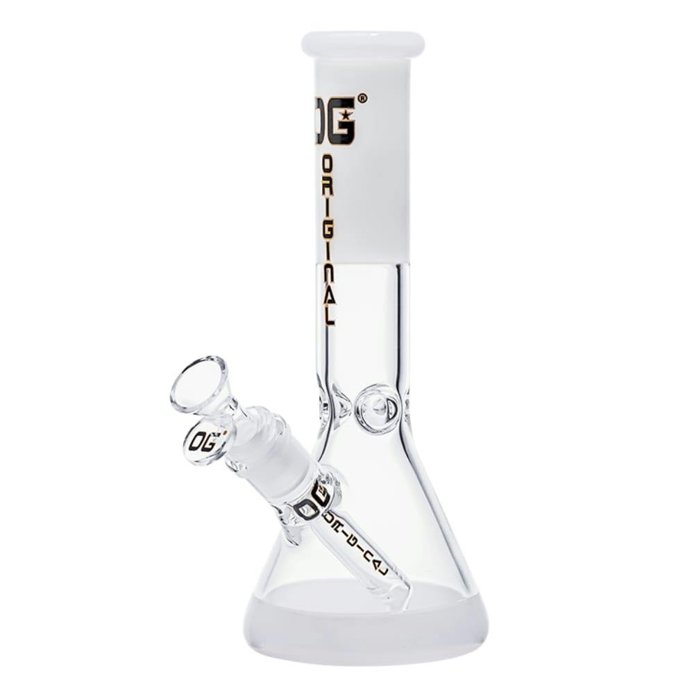 10" OG Original Color Accent Beaker - White