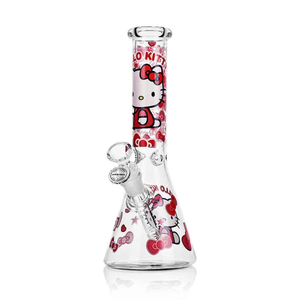 10" Arsenal Hello Kitty Dream Beaker Bong