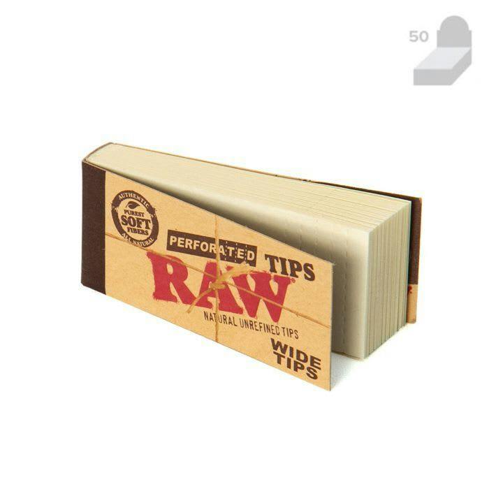 Raw Tips Wide Perforated