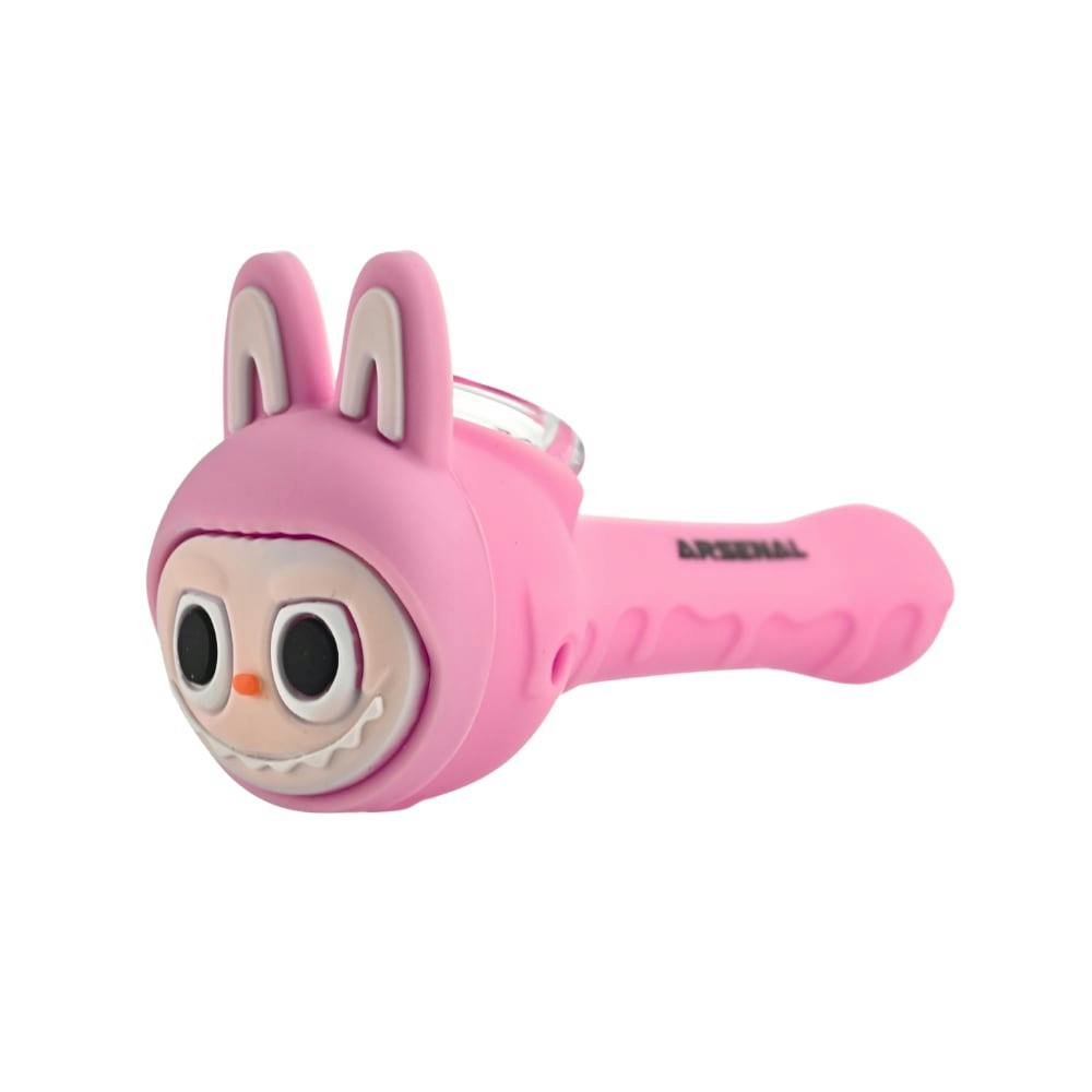 3.5" Arsenal Dream Cloud Bunny Silicone Hand Pipe LAFUFU