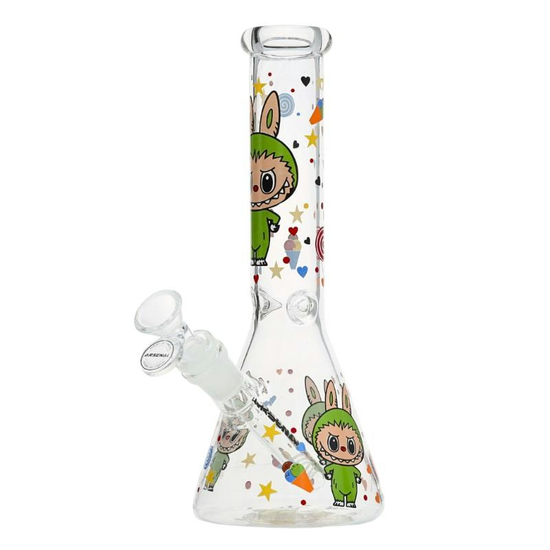 GREEN 10" 5mm Arsenal LaFUFU BONG