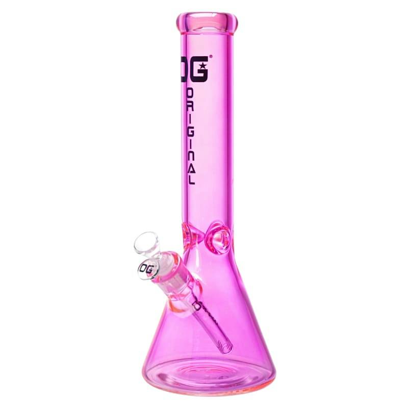 Pink - 14" 7mm OG Original Color Blaze Bong