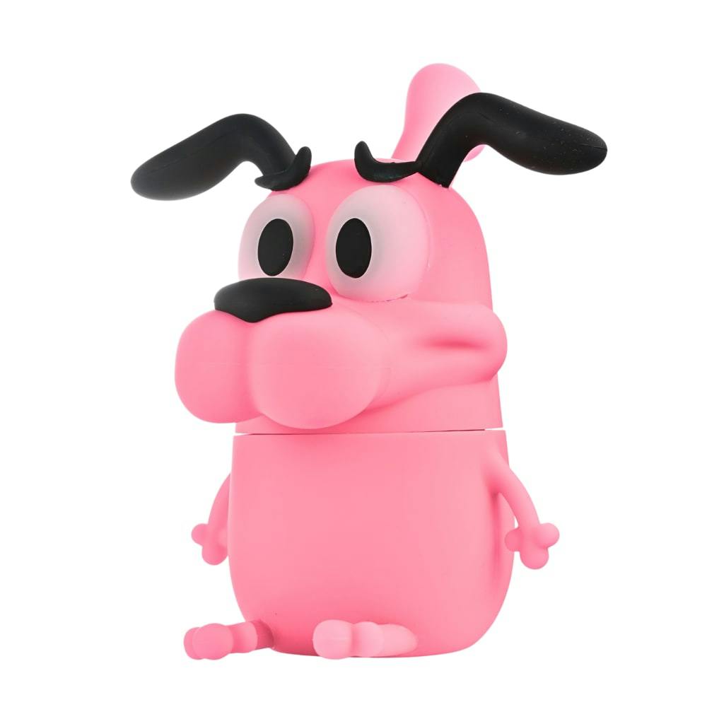 5" Arsenal Cowardly Dog Silicone Water Pipe