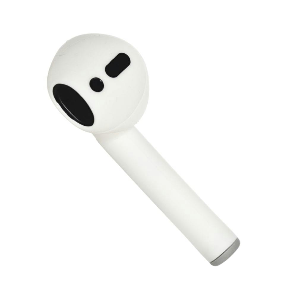Earphone Silicone Hand Pipe Keychain