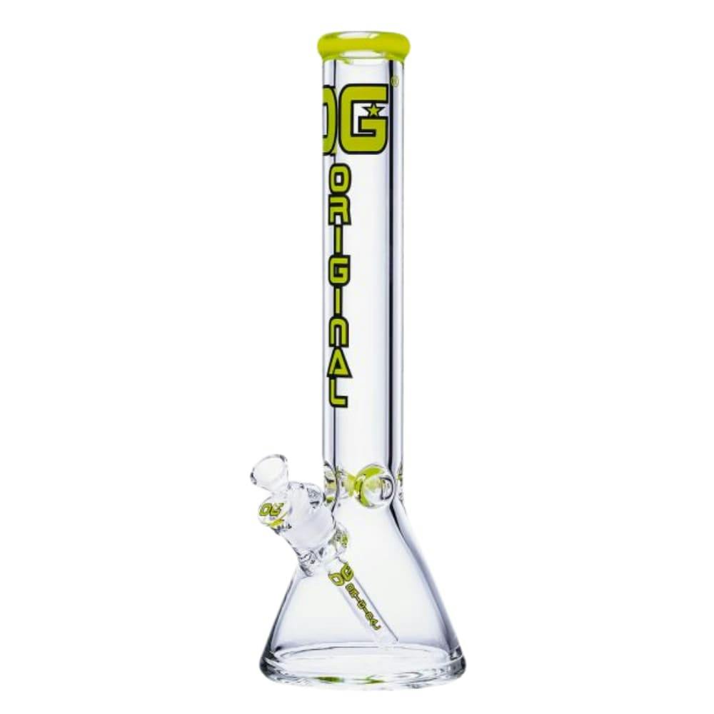 GREEN - 16" 9mm OG Original Color Logo Bong
