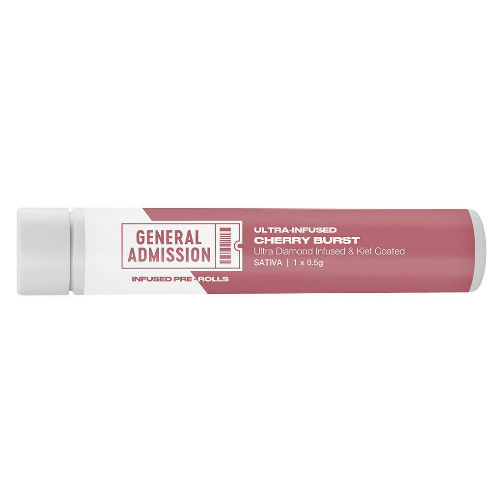 1x0.5g Cherry Burst Diamond Infused Pre-Roll Resin