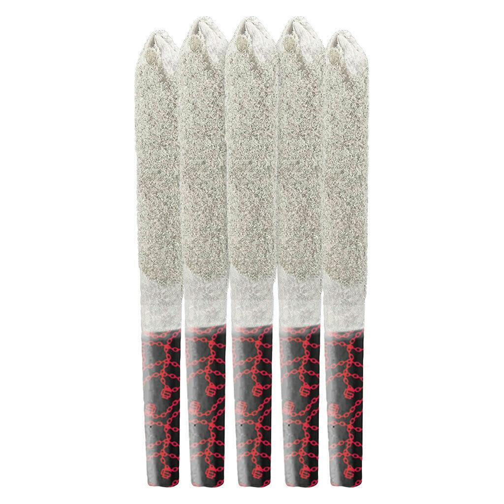 Hard Hitters - Yuzu Kush - Diamond Infused & Dusted Pre-Roll 5x0.5g Isolates