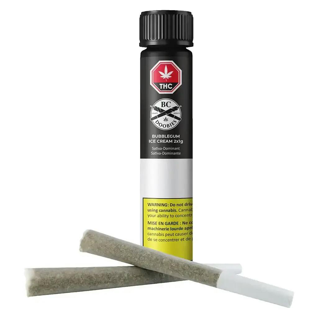 Bubblegum Ice Cream Pre-Roll 2x1g Pre-Rolls