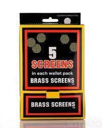 5 Pack Brass Screens .812 NLP